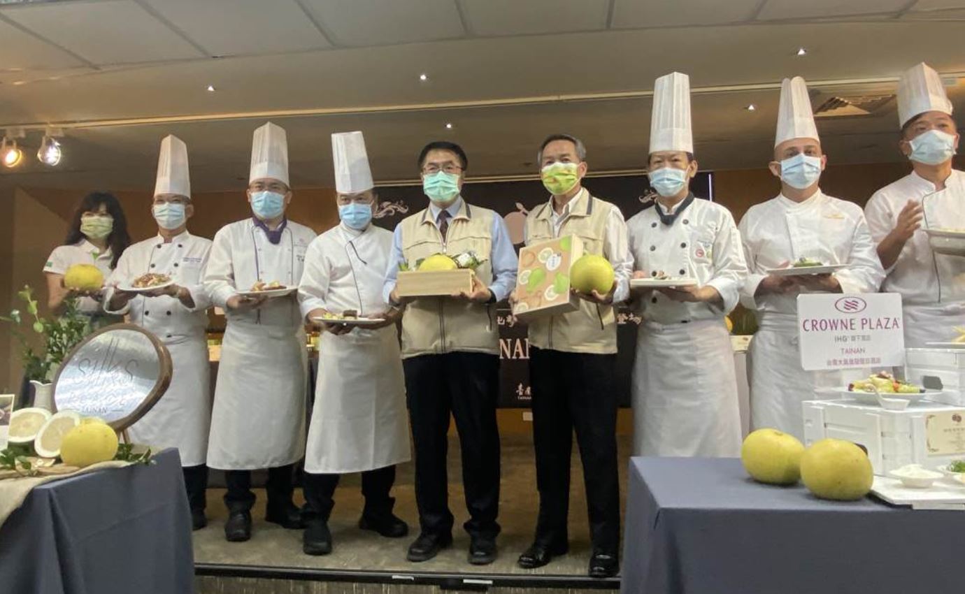 台南農業局邀6家飯店推白柚創意料理