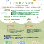 112年第二次臺南市南得極品評鑑開始囉！