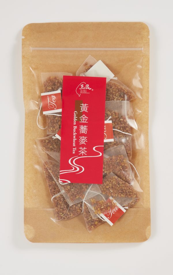 台灣黃金蕎麥有限公司-黃金蕎麥茶(生粒立體茶包)